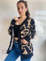 Cardigan animal print - Imagen 2