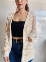 Cardigan animal print - Imagen 3