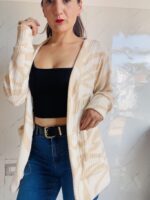 Cardigan animal print - Imagen 4