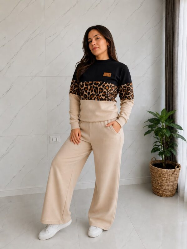 Conjunto Franela Animal Print